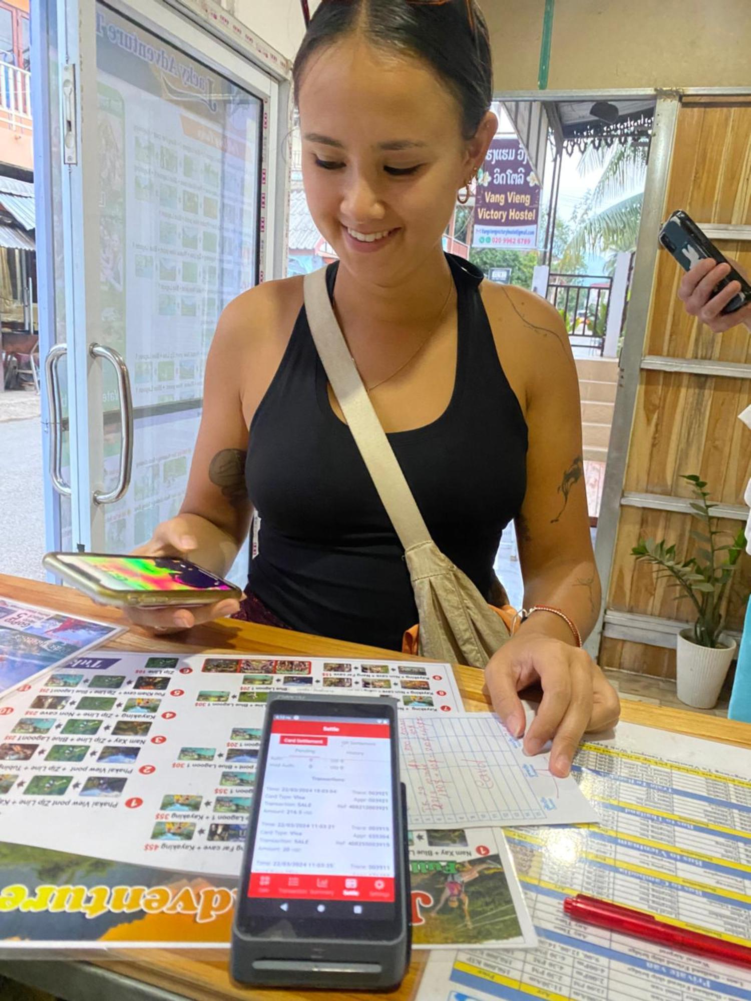 Vang Vieng Victory Hostel 外观 照片